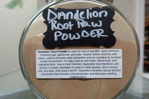 Dandelion root powder